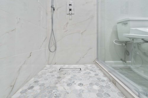 What S The Perfect Shower Floor For You, Is Mosaic Tile Good For Shower Floor